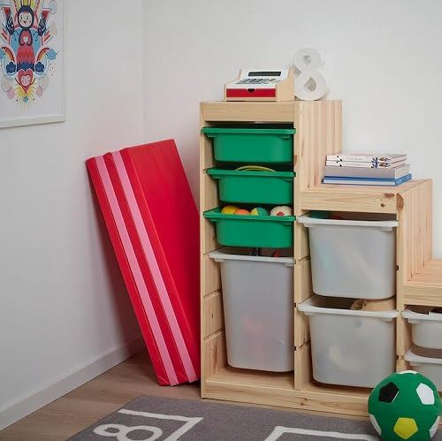 Amazon.co.jp: IKEA イケア 折りたたみ式ジムマット ピンク レッド